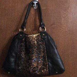 Sparkly shoulder bag